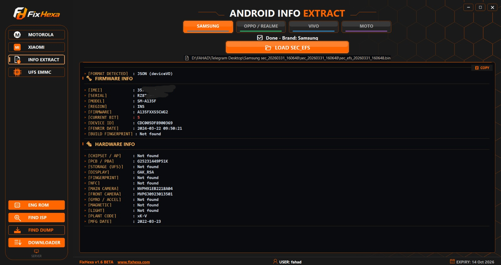 Fix Hexa Tool screenshot