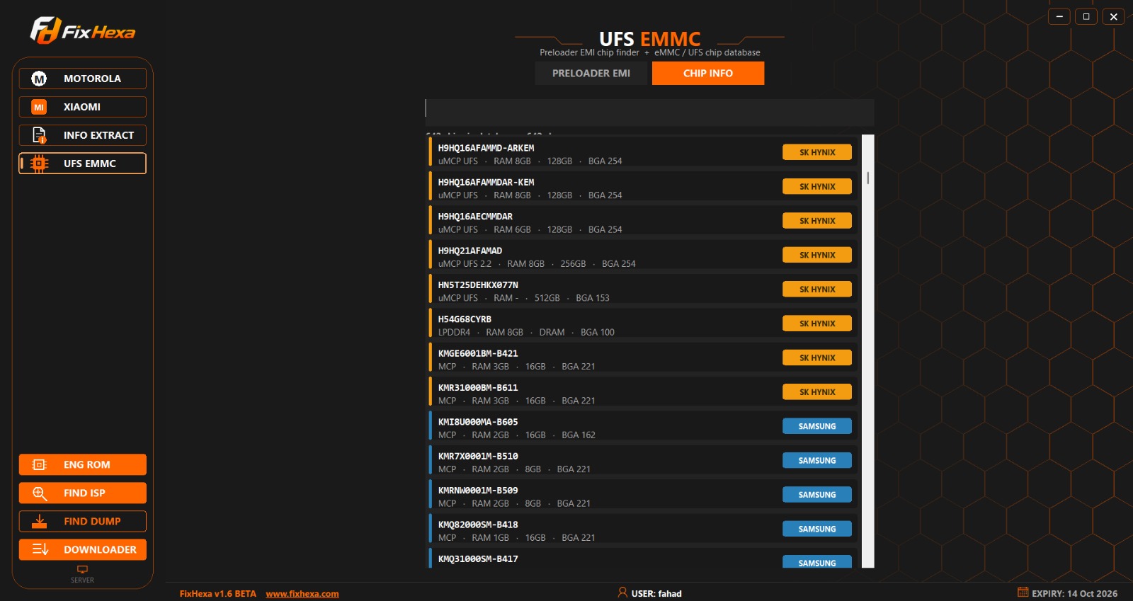 Fix Hexa Tool screenshot