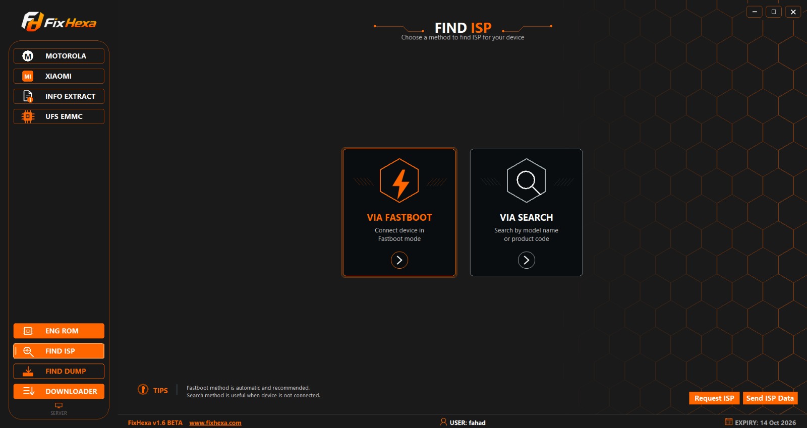 Fix Hexa Tool screenshot
