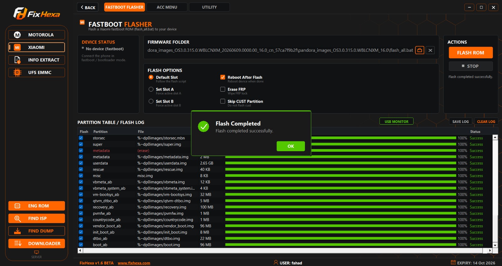 Fix Hexa Tool screenshot